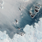 Mawson Station from space closeup