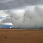 Supercell Storm Central Namib Desert