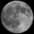 ISS Crossing Moon Dec 2010